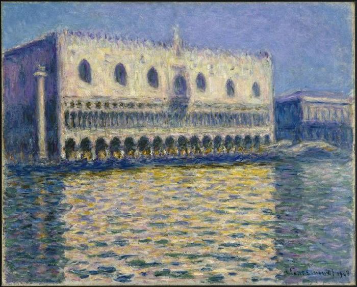 Claude Monet The Doge's Palace (Le Palais ducal) oil painting image